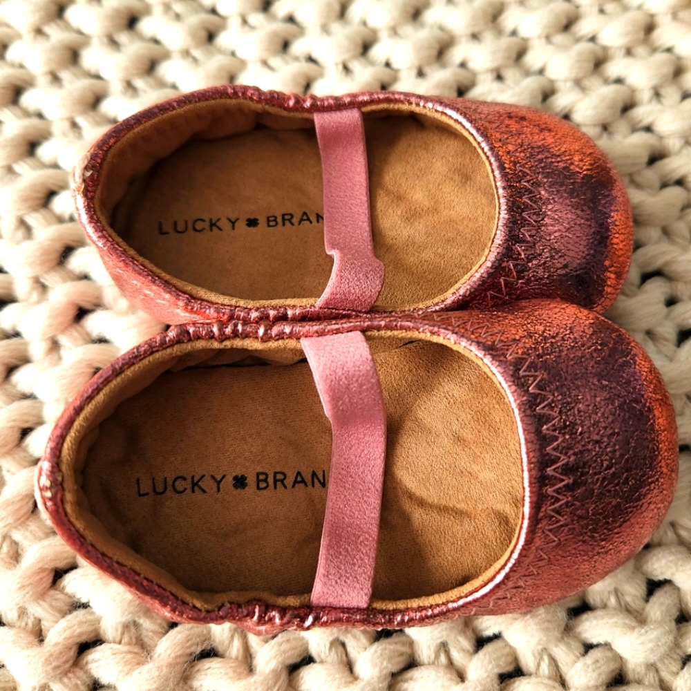 Lucky baby size 2 3-6 months shoes New!!